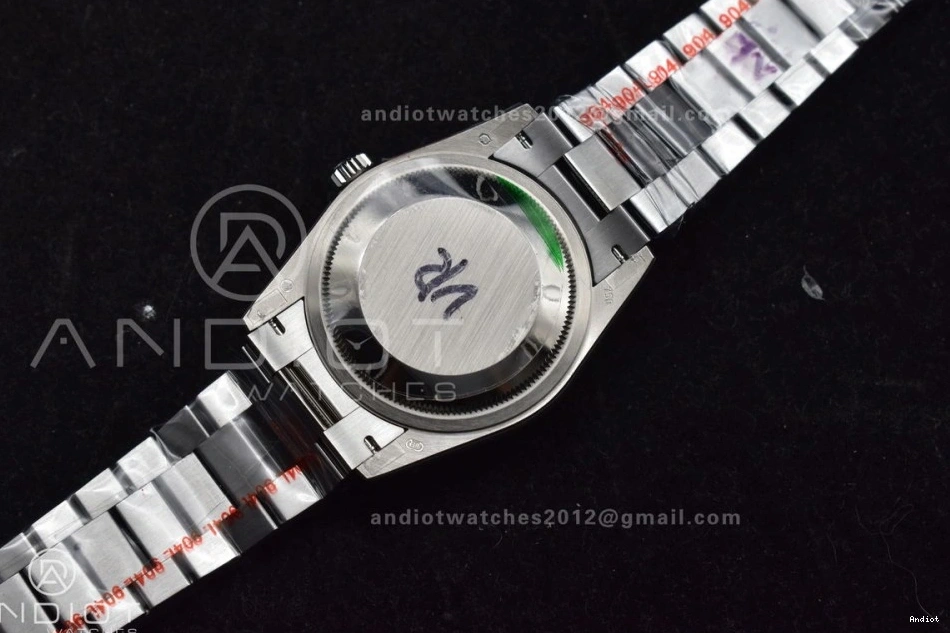SS Dial Edition President Grey on V5 DayDate Best Roman Weight) Steel (Gain 904L 36 vr3255 Bracelet QF 0210